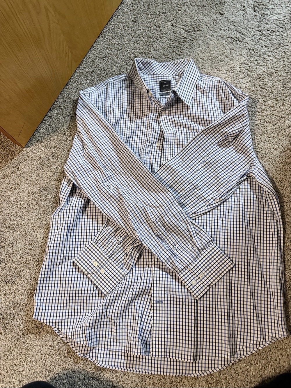 gap non iron men’s dress shirt XL